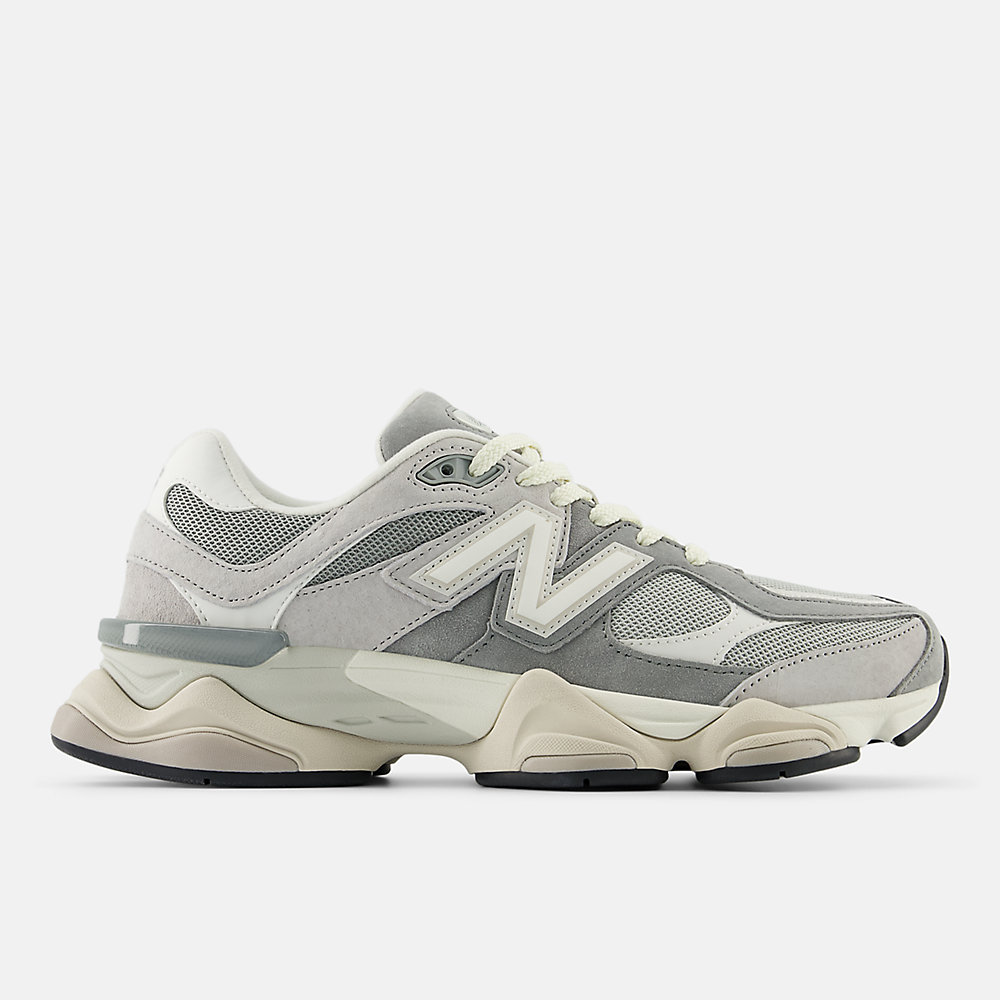 New Balance 9060 Shoes Slate Grey with Raincloud and Reflection